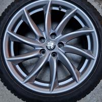 Ruote intere 18 (cerchi + gomme) Alfa Romeo Giulia