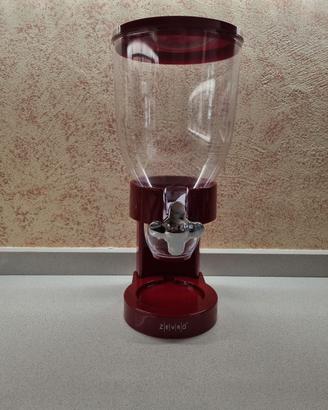 Dispenser Cereali Zevro Rosso - Salvaspazio Cucina