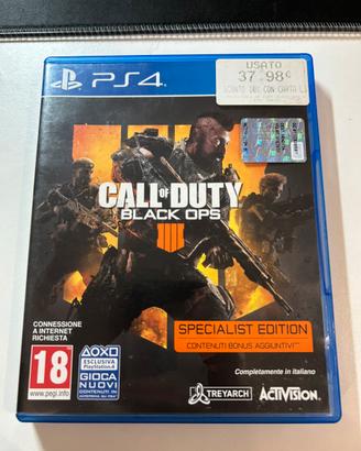 Call of duty black ops 4 ps4
