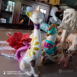 Lotto 6 Statuette Porcellana SHARON ITALIA 