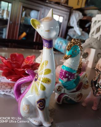 Lotto 6 Statuette Porcellana SHARON ITALIA 