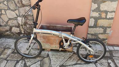 bicicletta  in alluminio  pieghevole