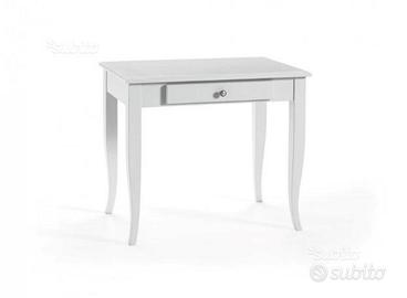 Scrittoio cod 652 laccato bianco shabby nuovi