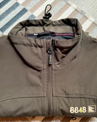 Smanicato in softshell della 8848 Tg. M