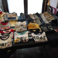 Lotto vestiti usati bambino bimbo 12 mesi maschio