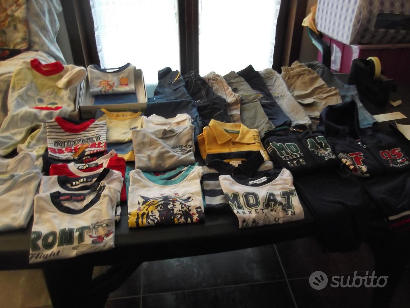 Tuta Jeans Bambino Con Camicia A Quadri - Set 2 Pezzi, Per 12 Mesi-5 Anni, Autunno/inverno - Foto 13