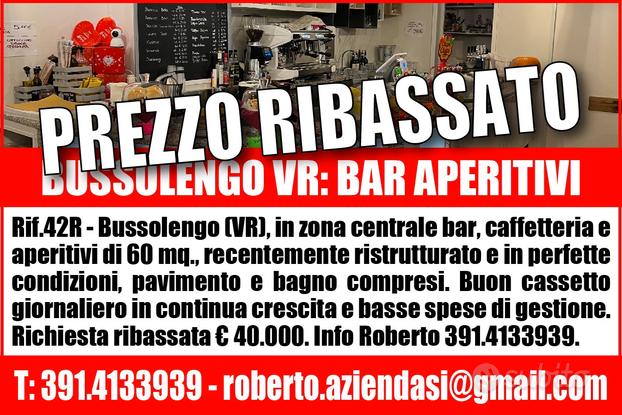 AziendaSi - Bussolengo centro bar 25.000