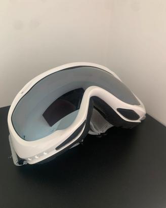 Mascherina snowboard/ sci bianca