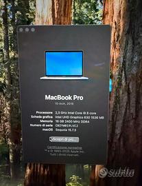 MacBook Pro 16” 2019 Intel Core I9