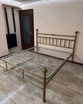 Letto Matrimoniale in Ottone Riva Cantù