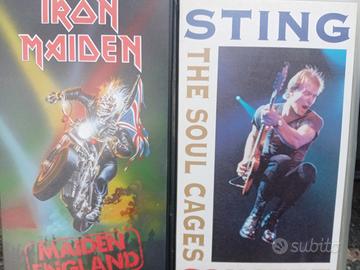 VHS musica Rock nglesi 