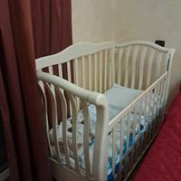 culla in legno decapato