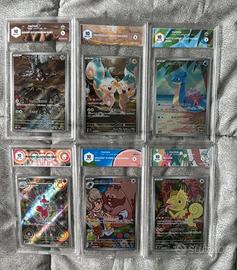 Lotto Carte Gradate pokemon Graad - no PSA, no BGS