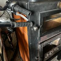 Stufa a legna con forno