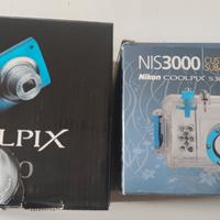Fotocamera digitale Nikon + Custodia subacquea