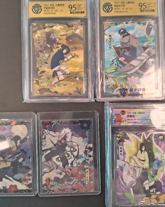 Lotto carte Naruto Kayou - Numerate e gradate 