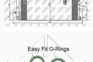 Radiatore aria condizionata