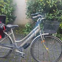 Bicicletta Cobran in alluminio con seggiolino 