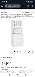 Credenza bianca...con problema