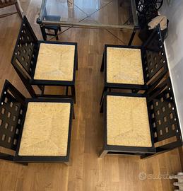 ALIVAR MVSEVM Set 5Pz Tavolo DS1 e 4 sedie DS3
