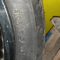 cerchi Aprilia Rs  copertoni mitas e Continental 