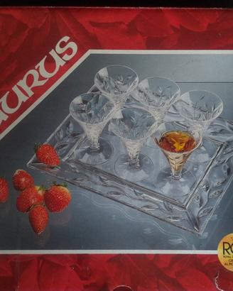 Cristalleria Liquore 7 pezzi RCR LAURUS