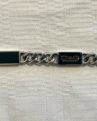 Bracciale D&G (Dolce & Gabbana) vintage acciaio