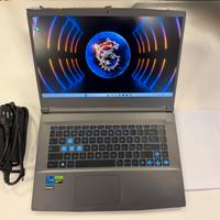 Portatile MSI Thin 15 B13VE – i7 + RTX 4050