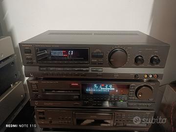 Sinto Amplificatore Technics Sa-Gx200 Stereo HiFi 
