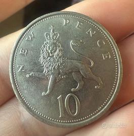 Moneta 10 New Pence 1973 - Elizabeth II