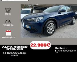 Alfa Romeo Stelvio 2.2 Turbodiesel 190 CV AT8 Q4 T