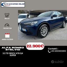 Alfa Romeo Stelvio 2.2 Turbodiesel 190 CV AT8 Q4 T