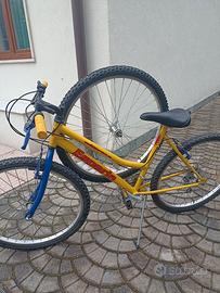 Bicicletta Esperia con ruota aggiuntiva