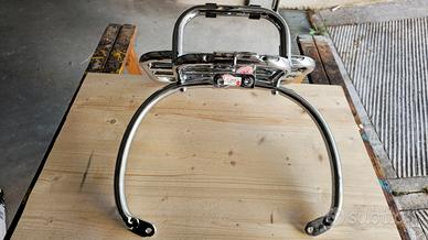 Porta bauletto Cromato per vespa 300 GTS Nuovo