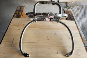Porta bauletto Cromato per vespa 300 GTS Nuovo