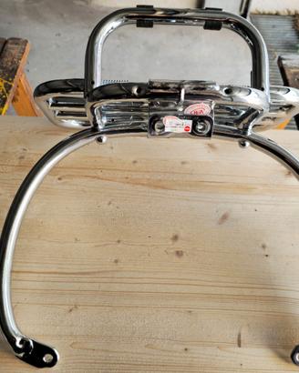 Porta bauletto Cromato per vespa 300 GTS Nuovo
