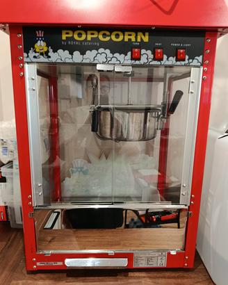 macchina professionale per pop corn e scalda ciocc