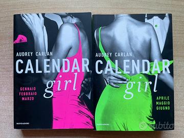 Primi due libri della serie “Calendar Girl”