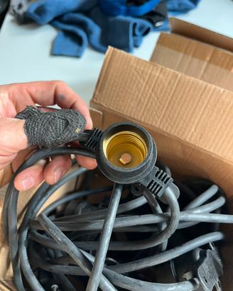 Catena di lampadine osram