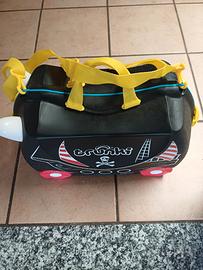 Valigia cavalcabile bambini trunki pirati