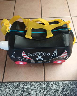 Valigia cavalcabile bambini trunki pirati