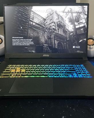 Notebook gaming msi Katana 17 HX B14WGK-018IT New