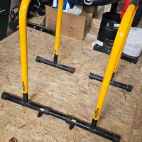 Rack+ Bilanciere + Dischi + Barra Deep + Trazioni