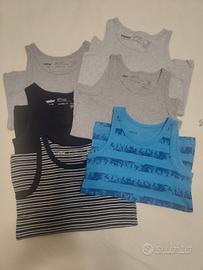 canotte intime tg. 2/4- 4/6