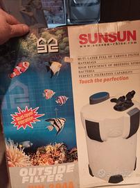 filtro esterno per acquario nuovo 