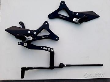 PEDANE LIGHTEC YAMAHA R1 BIG BANG 09/14