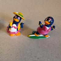 2 Pingui Beach sorprese Ovetti Kinder del 1994