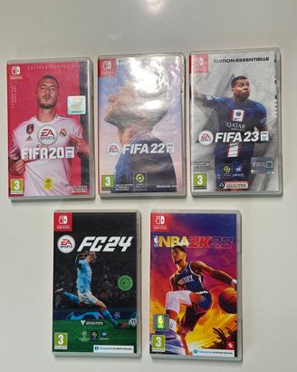 Nintendo switch giochi