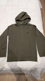 felpa uomo verde Benetton taglia M 