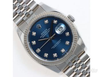 Rolex Datejust 36 116234 Blu Diamanti 2005